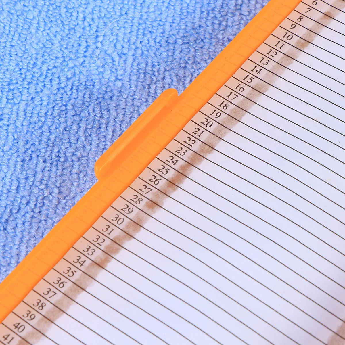 50 Grid Professional Microscope Slide Storage Box Capacity Numbered Slots Contents Sheet Top Hinged Lid Clasp Security