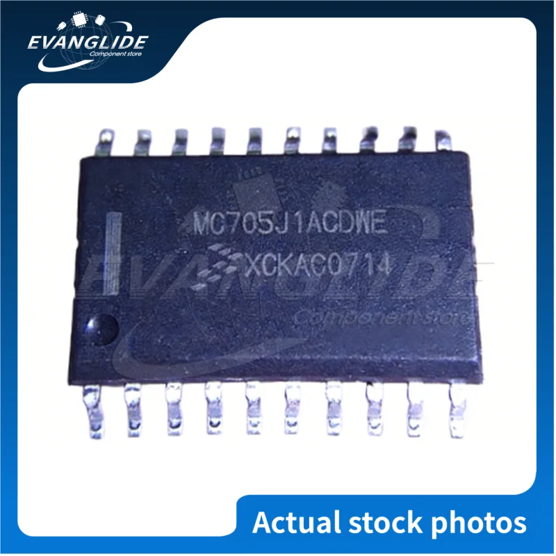 1 PCS 100%Original & New MC705J1ACDWE 8-Bit 4MHz 1.2KB (1.2K x 8) OTP SOP20 Microcontroller In Stock Wholesale Discount