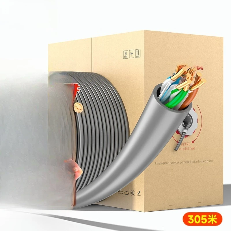 Kabel jaringan Gigabit Kategor - Home Improvement Network ulasan dan harga