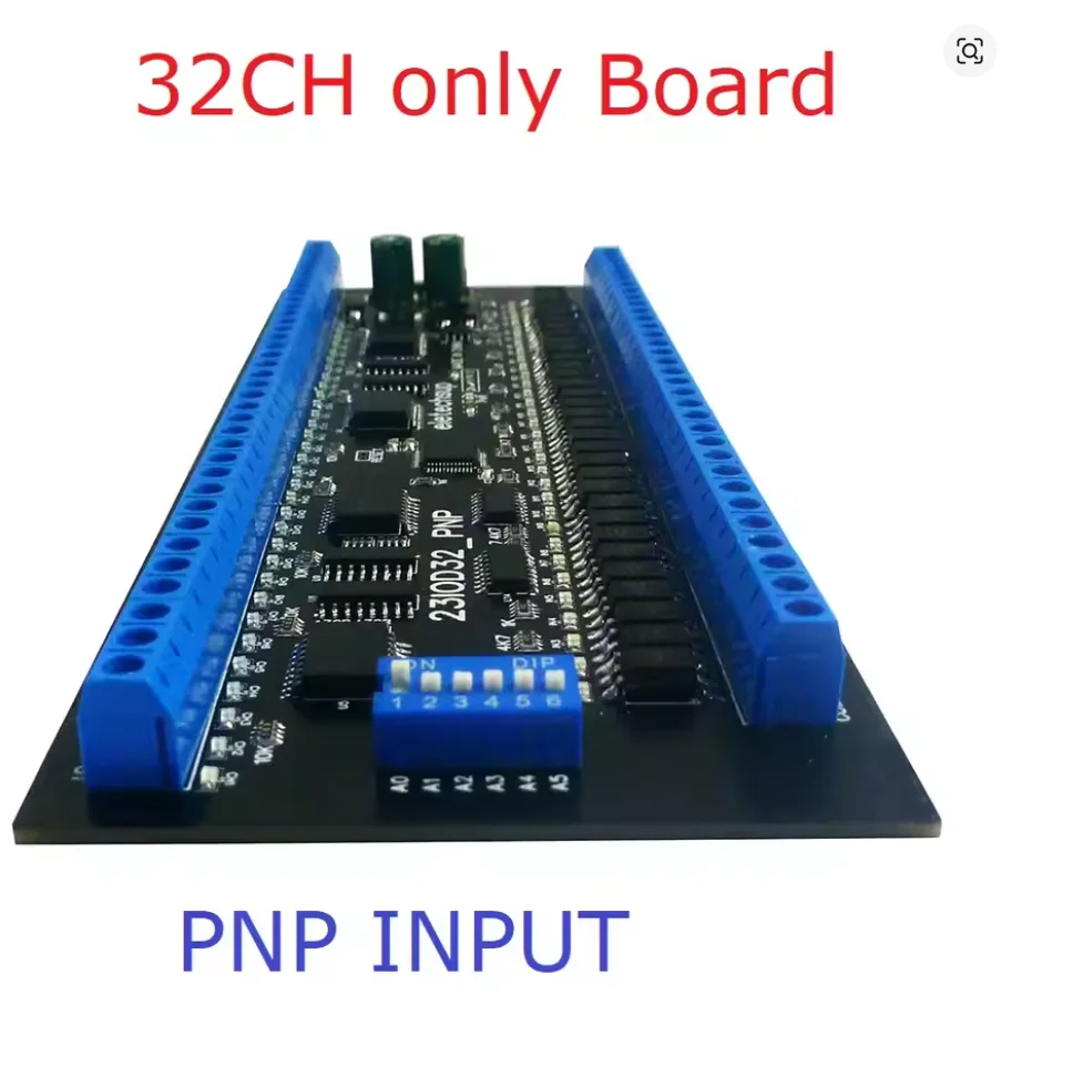 IO Module Multifunction 8/16/24/32/48CH PLC Expansion Board RS485 Remote  DI-DO DIN Rail Box Standard MODBUS RTU Protocol