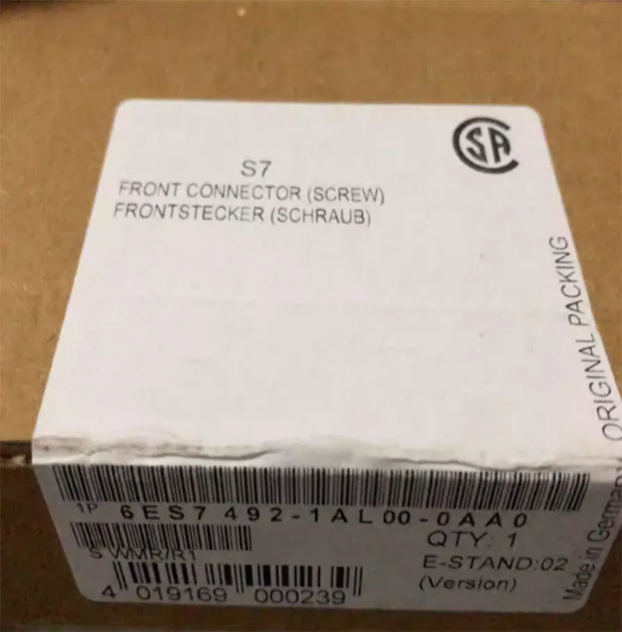 

Brand New 6ES7 492-1BL00-0AA0 6ES7 492-1CL00-0AA0 6ES7 492-1AL00-0AA0 Warrently One-year