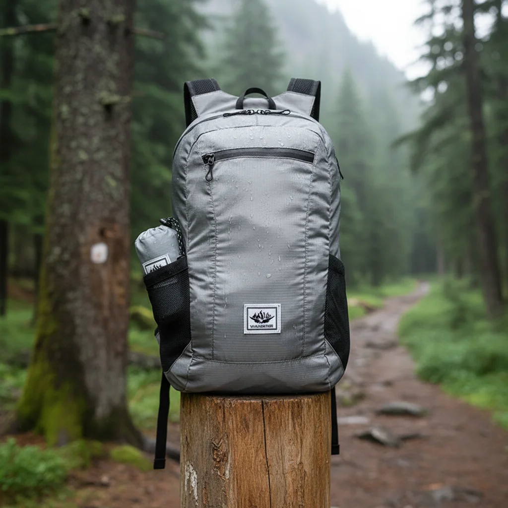 

Foldable Backpack Waterproof Large Capacity Lightweight Travel Sports Bag for Daily
