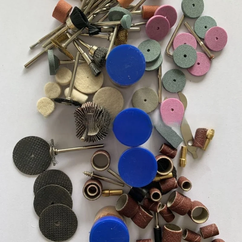 161PC Piece Set, Electric Grinding Accessories Bag, Electric Grinding Lifting Accessories Set, Grinding Head, Grinding Needle