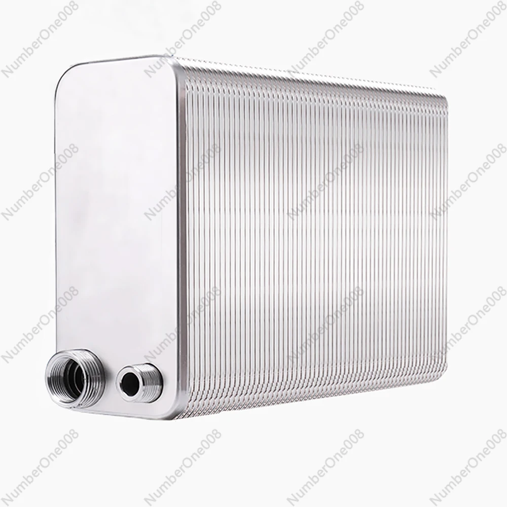 

100 Plates brazed plate heat exchanger Beer Wort Chiller Cooler Home Brewing Beer Brazed plate type water heater SUS304