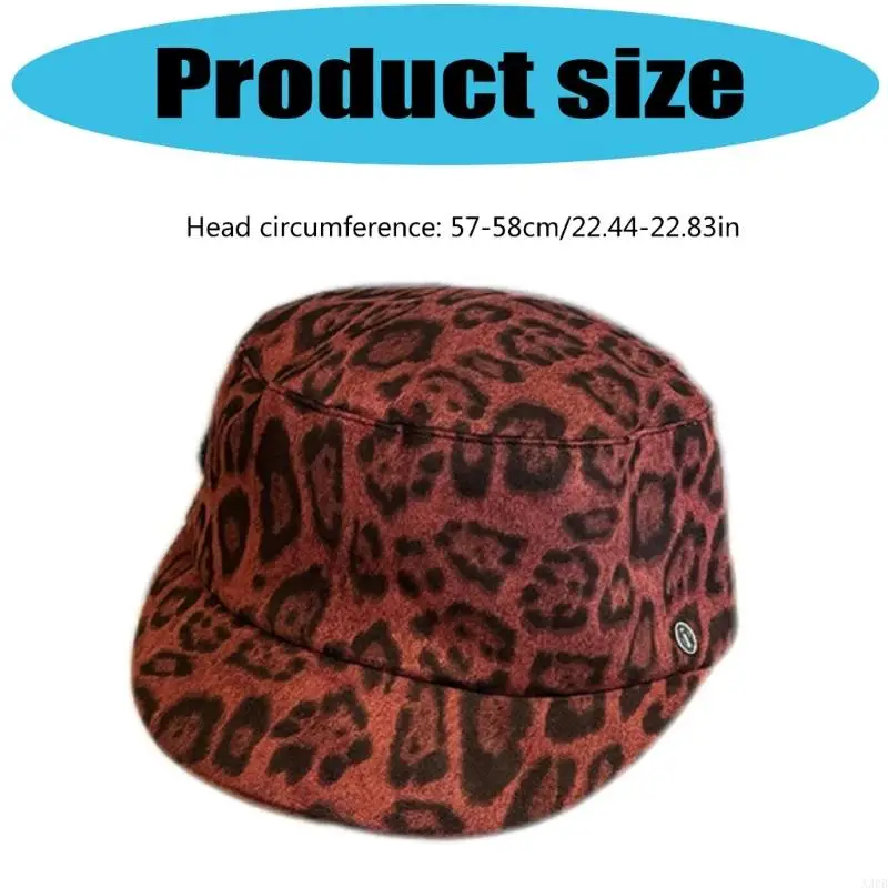 قبعة من جلد الغزال الصناعي مطبوعة على شكل حيوان، قبعة مريحة بحجم الرأس قابلة للتعديل في الخريف والشتاء #6