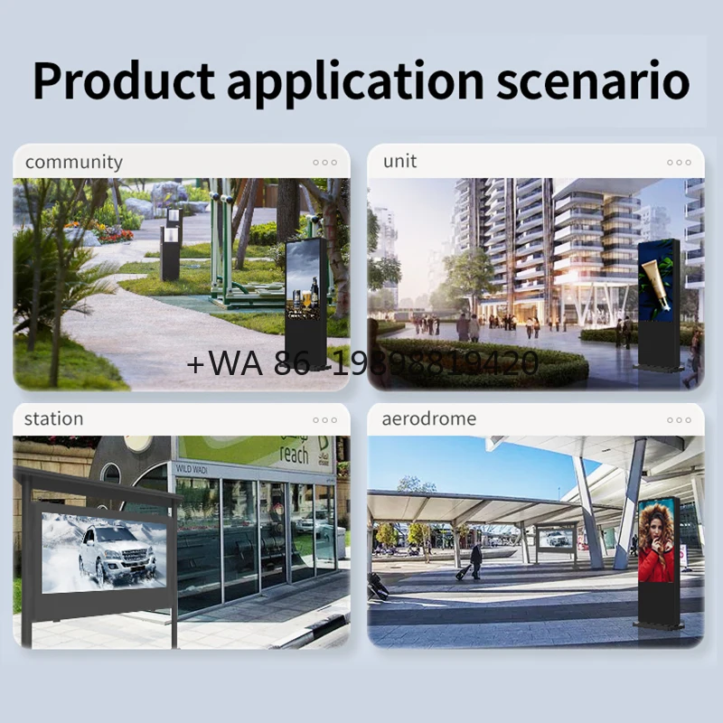 

Full Color 43 LED Outdoor Airport Store Station Digital Signage and Kiosk Poster Display & Video Signag