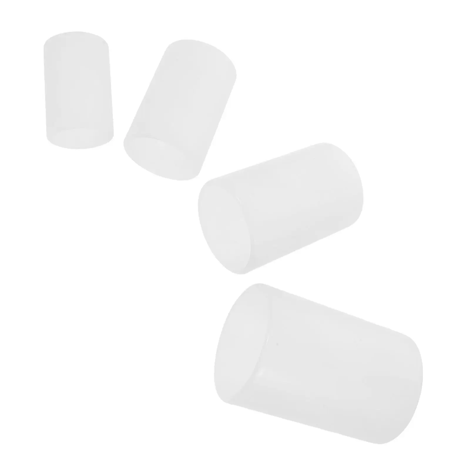 4Pcs Smooth Demolding Silicone Cylinder Mold 30 40 50 60Mm for Resin Art Epoxy Candles Scented Wax Craft DIY Projects