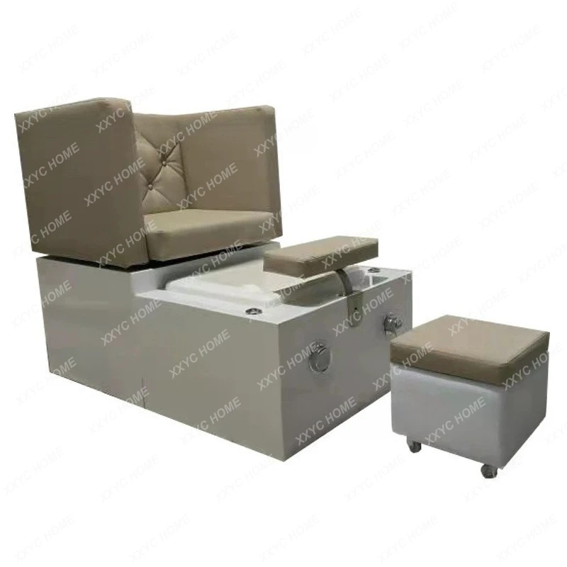 

Электрическое многофункциональное кресло для педикюра FF Foot Bath Nail Art Sofa, высококлассное кресло для массажа ног в салоне красоты.