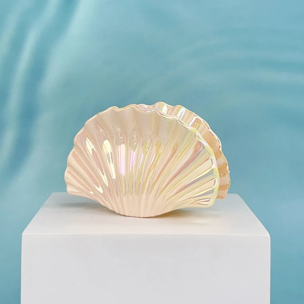 

New Gradient Shell Hair Claw Clips Beach Conch Girl's Hair Clip Seashell Ocean Headwear Women
