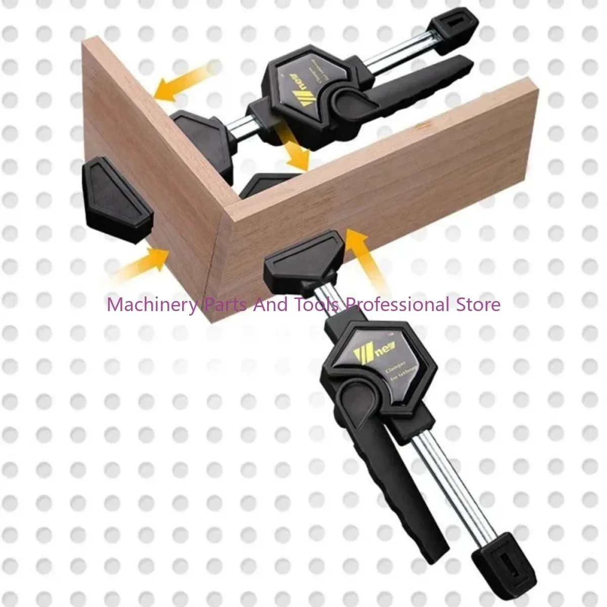 1 Set Woodworking Desktop Clip Fast Clip Quick Clamp Fixture Adjustable Frame Quick Ratchet Release Speed Squeeze DIY Tool