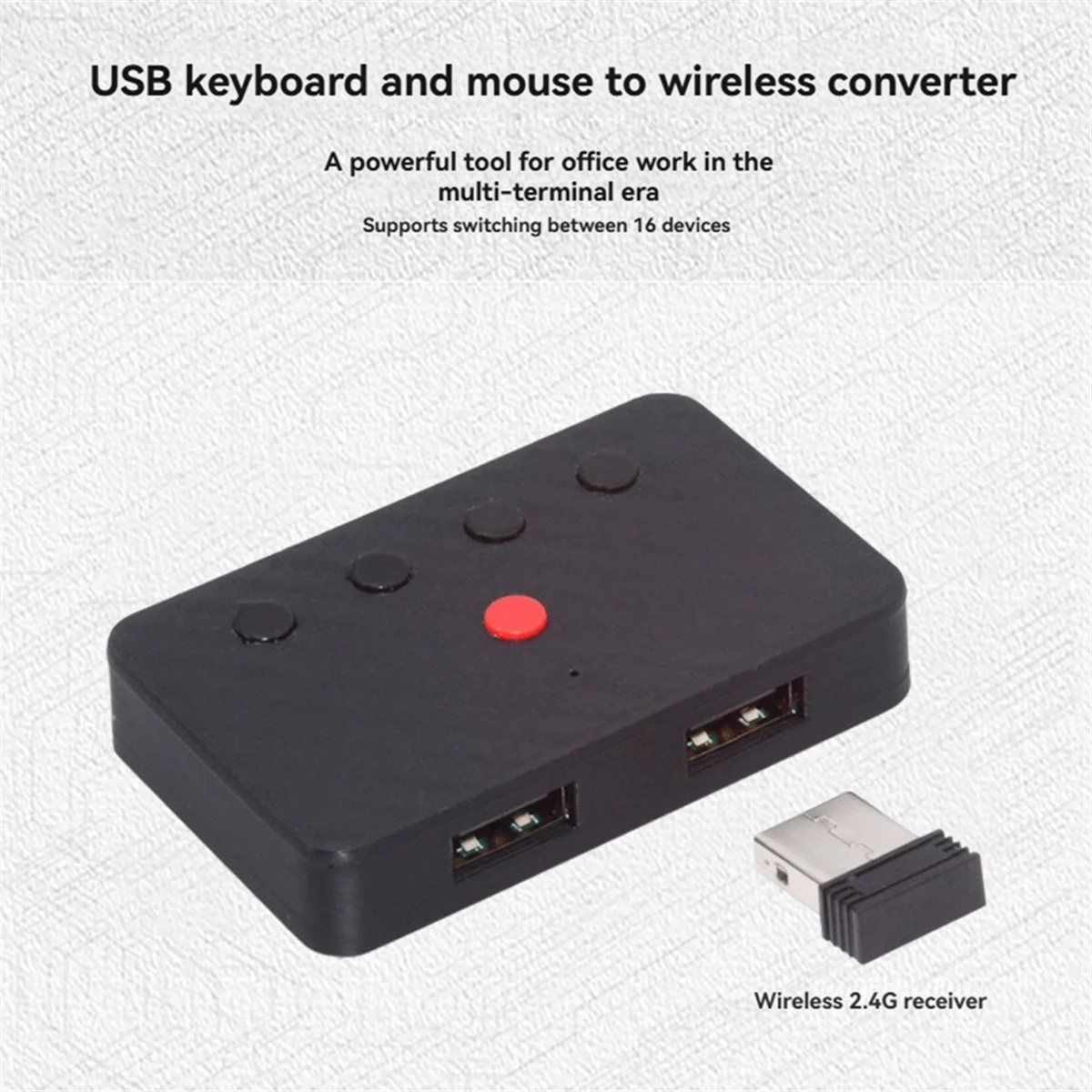 NEW USB Keyboard and Mouse Bluetooth 5.3 Adapter USB Wired Keyboard Mouse to Wireless Bluetooth Converter - Image 4