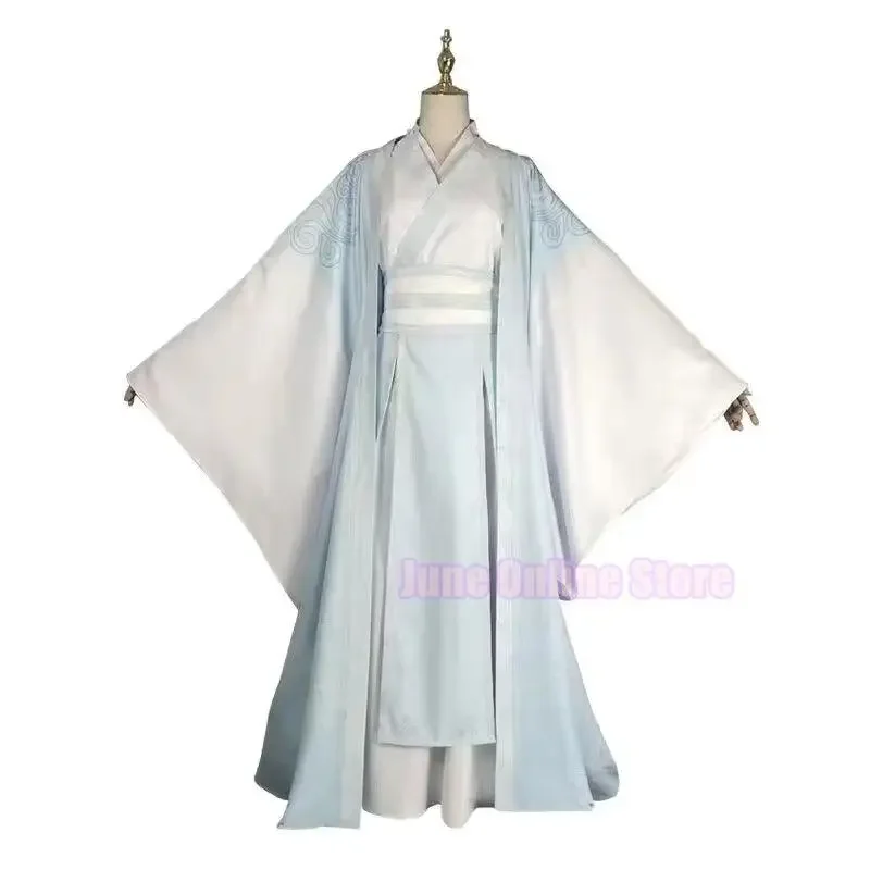 Lan Wangji Lan Zhan Cosplay gran maestro del cultivo demoníaco disfraz de Cosplay Wei Wuxian Mo Dao Zu Shi Mo Xuanyu disfraz para hombres