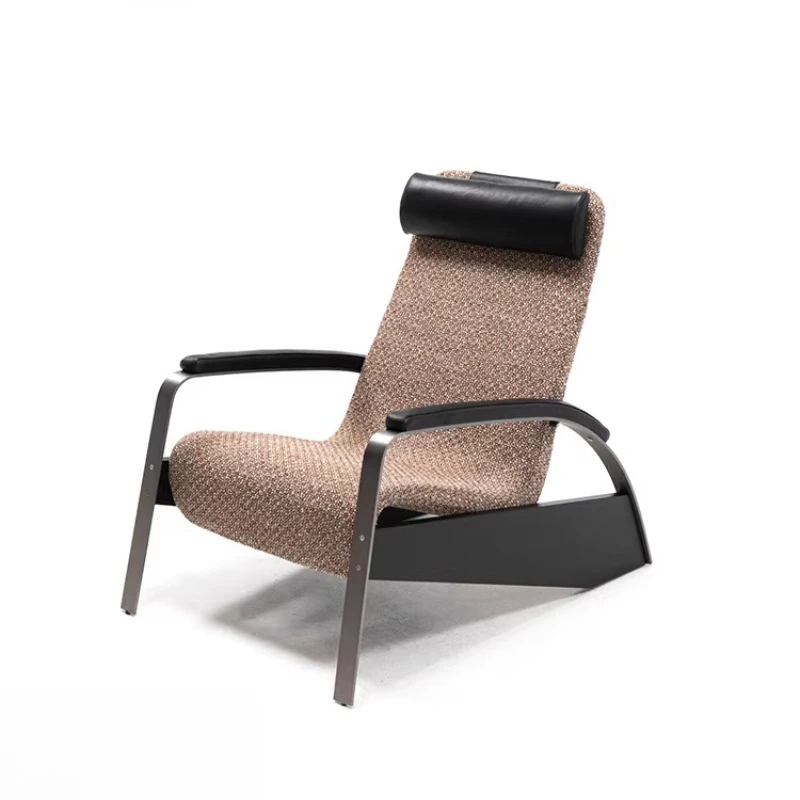 

Retro single sofa chair, living room, light luxury lounge chair, simple modern single chair