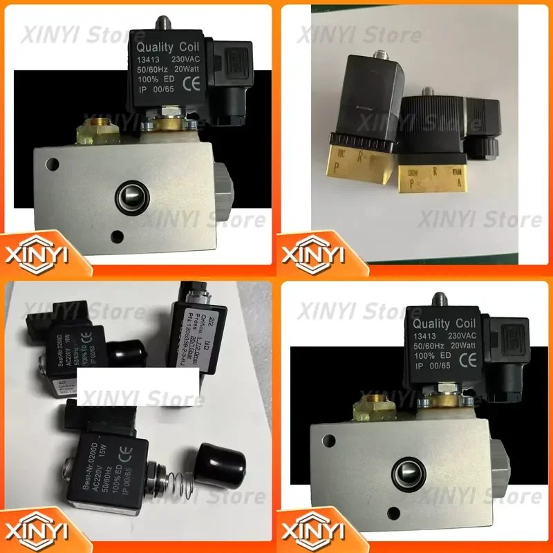 Air Compressor Solenoid Valve 080738 30-4-2 BJ/1205339-2-3-RJ/080738 Replacement Part for Industrial Pneumatic Systems