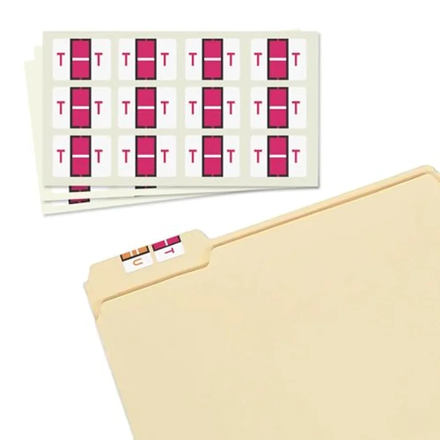 File Folder Labels Self Adhesive Vinyl, c, Compatible with All File Folders, 120 Labels, 1" X 3/4", Best for Doctors, g