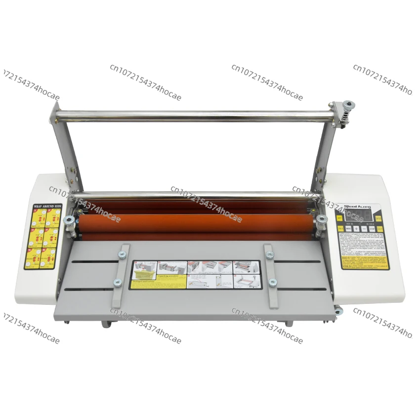 9350T A3+ Laminating Machine English version Cold Hot Roll Laminator film photo Thermal Laminator 0.3-3m/minute