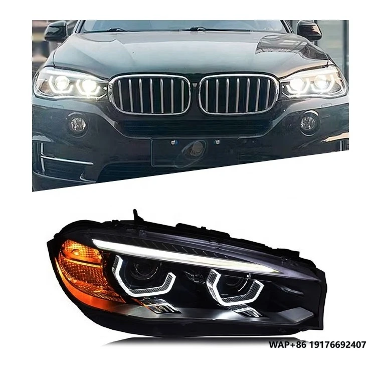 X5  F15 Headlight Assembly Plug and Play 2014-2018  Retrofit High Brightness Upgraded LED 'Laser Headlights Headlights for 'BMW