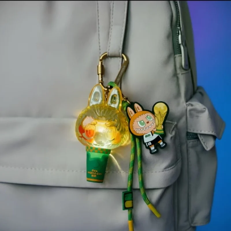 

POP MART LABUBU THE MONSTERS FIFA Series Mini Pendant Lamp Trendy Mystery Box Anime Action Figure Blind Box Toys Model Ornament
