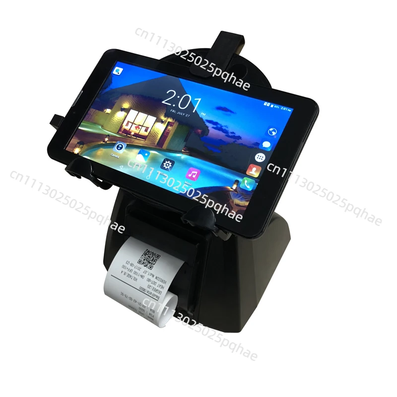 7 -11 Inch Android POS System with Tablet Stand All In One Portable 58mm POS Machine TC2200H with QR Printer for Cash Register