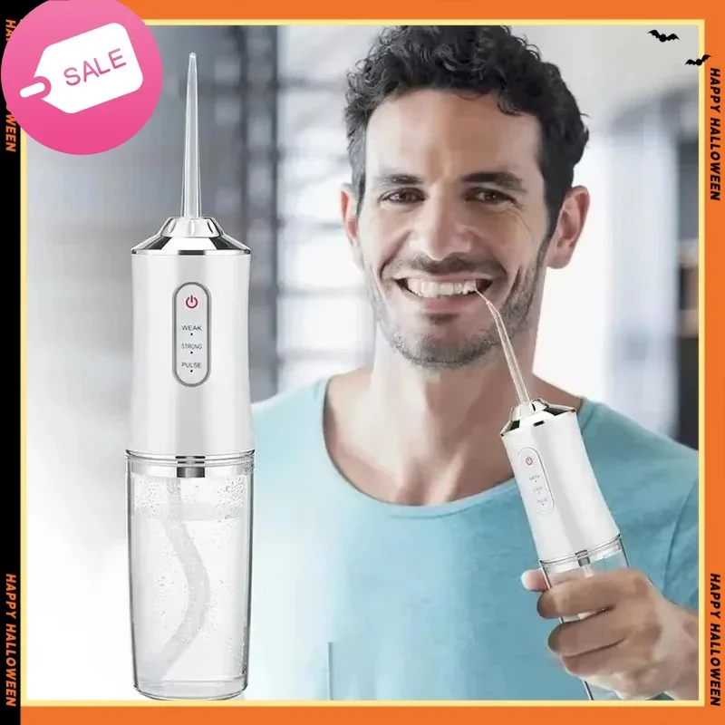 

YS00091-- Smart Electric Oral Irrigator Water Flosser 4 Jets 3 Modes USB Charging Water Jet Irrigator Dental Teeth Cleaner