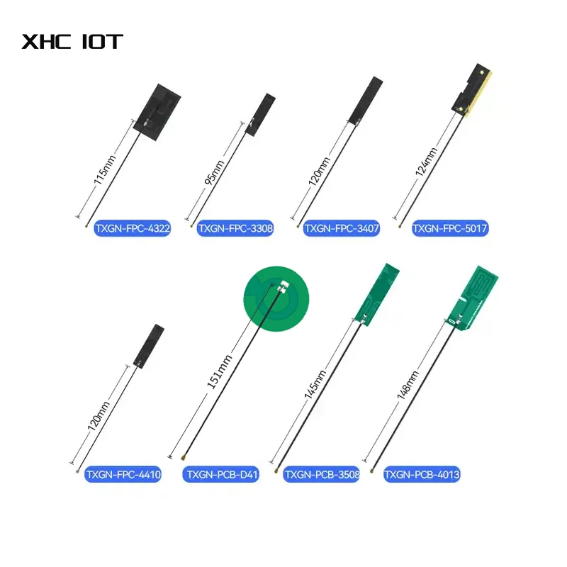 10pcs/lot 4G PCB Antenna XHCIOT Support WCDMA/LET/DTU/4G/5G Build-in Antenna 826~960 MHz 1710~2170 MHz IPEX Interface