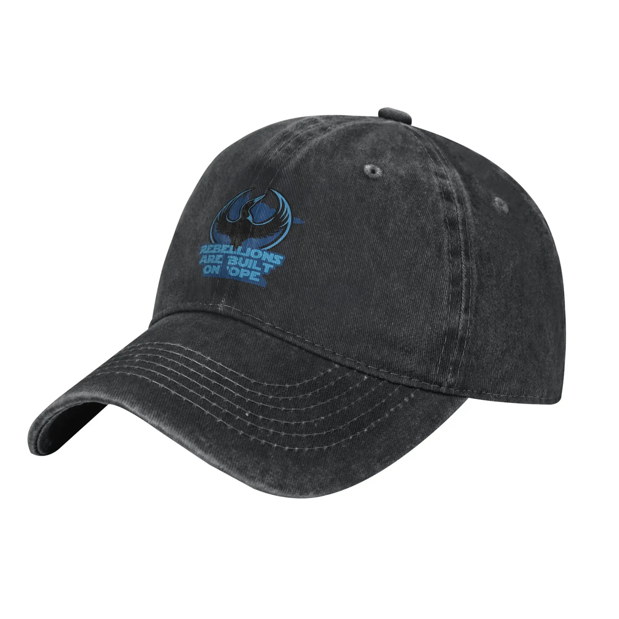 Rebellion Are Built On Blue Rebel Loon Gorra De Béisbol Informal De Verano, Gorra Tipo Camionero, Gorra Snapback, Unisex, Para A