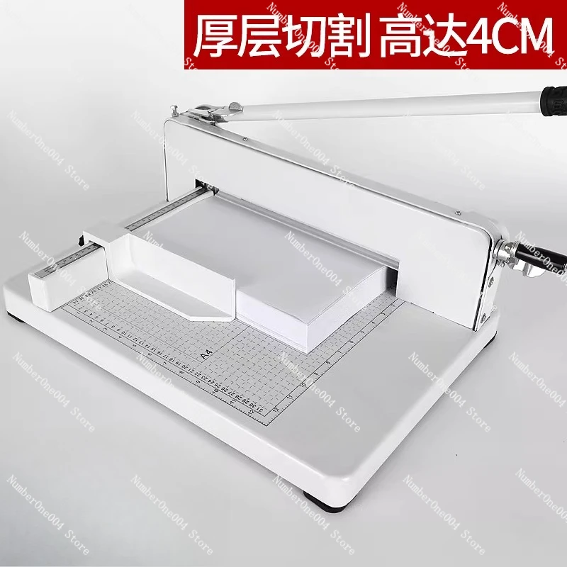 Heavy Duty Paper Cutter 4 Inch 400 Sheets Manual Thick Paper Trimmer for A4 Books Photos Cardstock