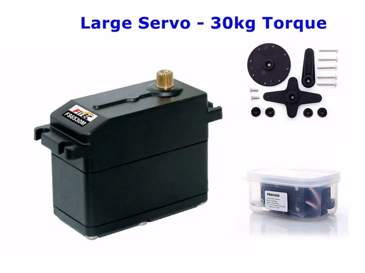 Shenzhen Feetech/Fitec FS6530M 30kg Metal Gear Analog Servo for 1/5 Scale RC Buggy Car/articulated Toys/fpv Drone Kit
