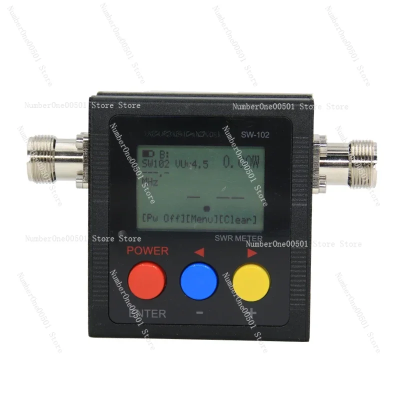 

Digital Display Frequency Meter, Standing Wave Meter SW-102 Test Antenna Standing Wave Power Meter Standing Wave Meter M Head