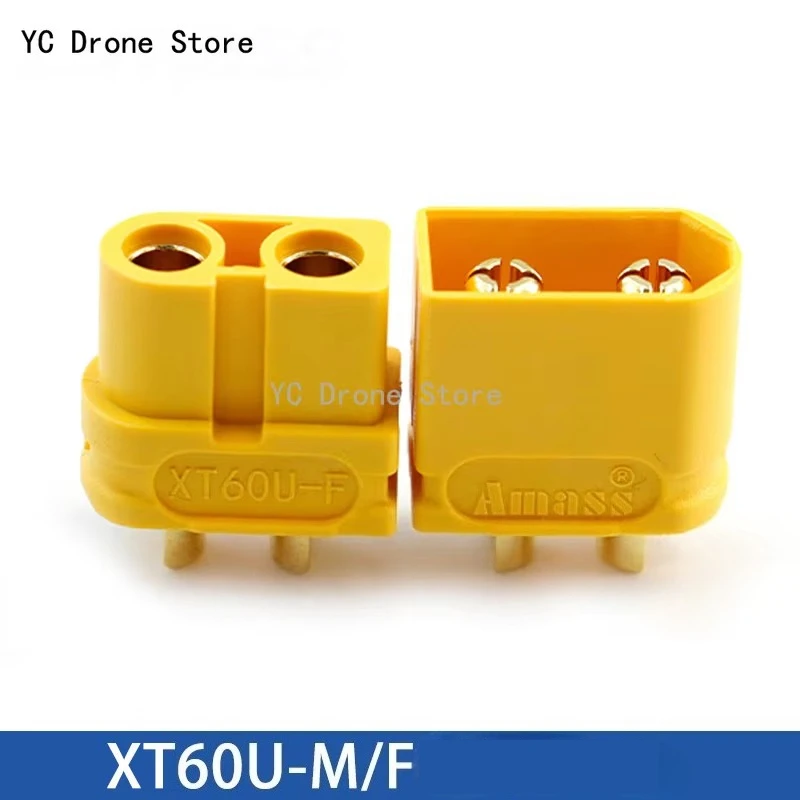 Amass XT60 Series XT60U XT60H XT60PW XT60PB XT60PT High Current Bullet Connector Male Female Plug for RC Battery