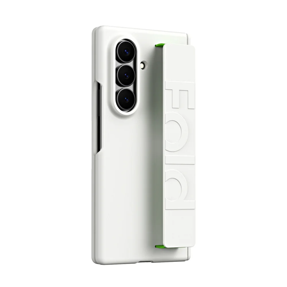 Etui na telefon z zawiasem i uchwytem na opaskę na nadgarstek do Samsung Galaxy Z Fold 8 7 6 5, etui Fold8 Fold7 Fold6, jednokolorowe, matowe, ochronne etui PC — zdjęcie produktu 6