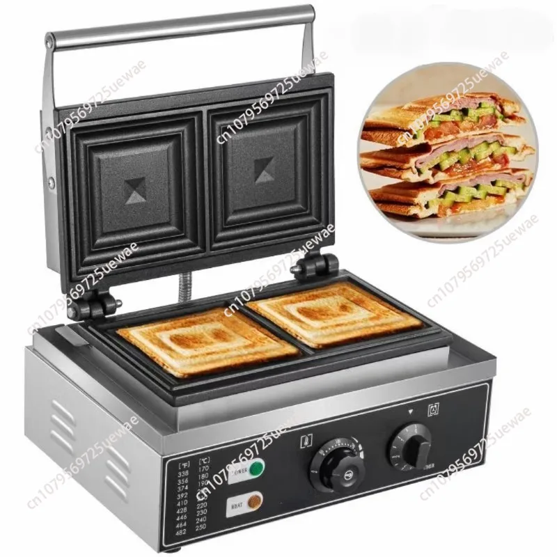 Popping Toast Machine Hot Pressing Sandwich Baking Machine Scone Machine Constant Temperature Heating