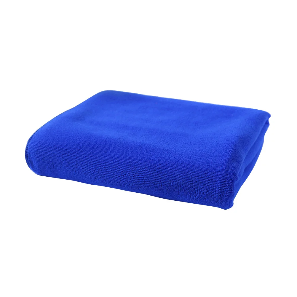 

30x70cm Dark Blue Microfiber Towel Premium Dry Washcloth Multipurpose for Bath Hair Face Car Cleaning