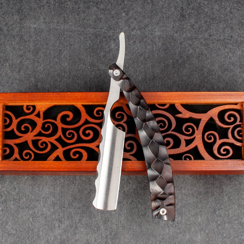 Cięcie gardła prosta maszynka do golenia profesjonalna maszynka do golenia najwyższej jakości pojedyncze ostrze prosta maszynka do golenia brody