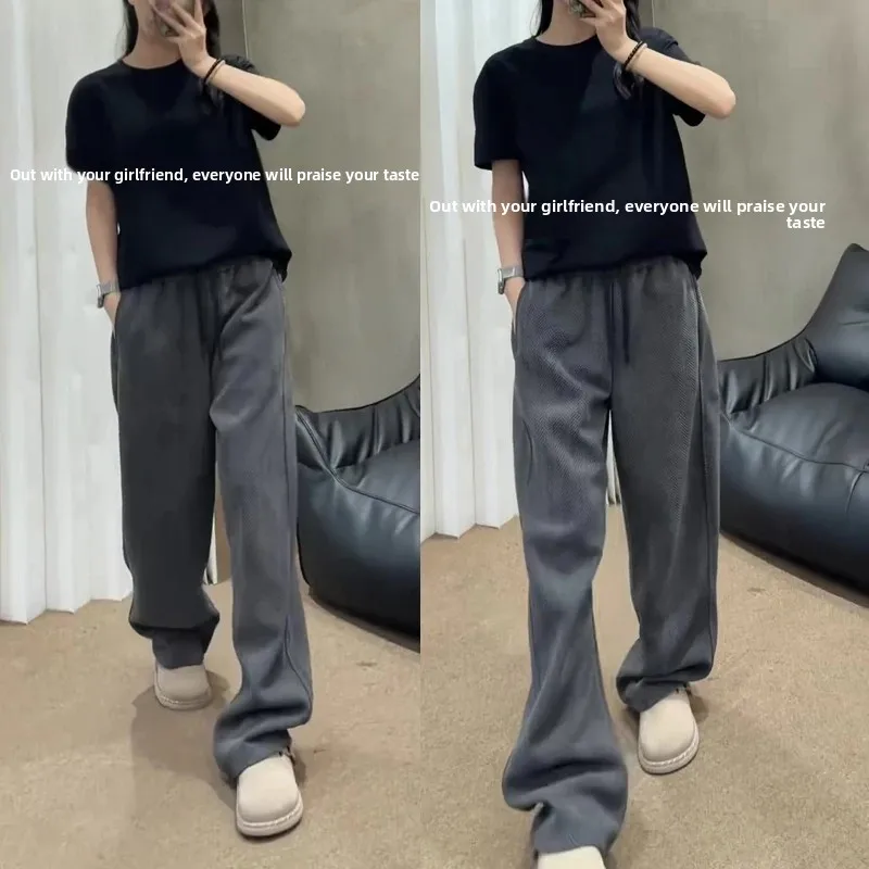 

Мужские и женские повседневные брюки из плотной ткани, прямого кроя, осенне-зимние, для делового стиля, для джентльменов