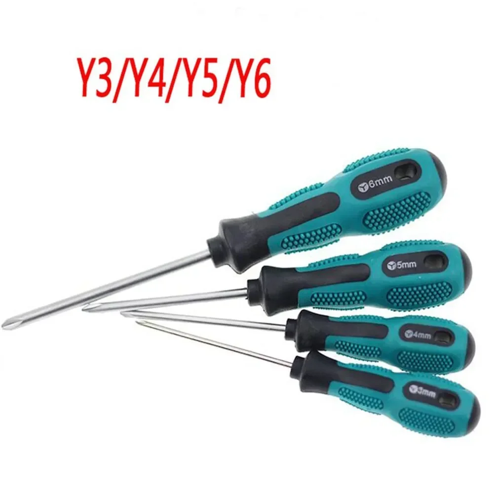 1-piece Y-shaped Triangular Screwdriver Precision Magnetic Insulation Safety Hand Tool Y3/Y4/Y5/Y6 Single Demagnetizer