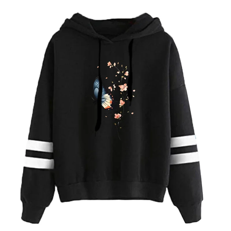 Damen-Sweatshirts, hochwertiger Kapuzenpullover mit langen Ärmeln, Damen, ganzjährig, lässig, Sport-Hoodies, Heim- und Outdoor-Komfort-Oberteile