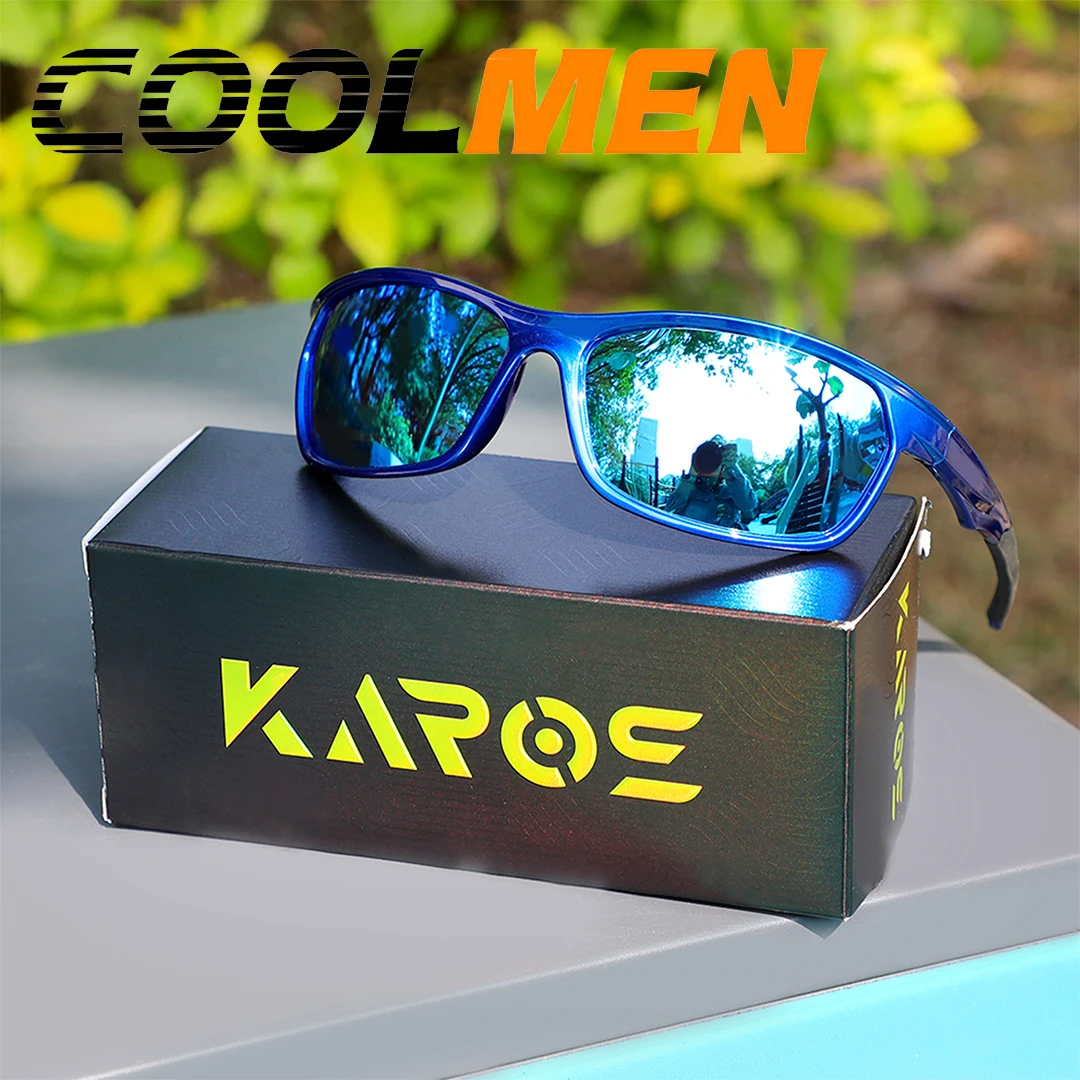 COOLMEN Retro Vintage Polarized Fishing Sunglasses For Men Women UV400 Sun Glasses Outdoor Driving Hiking Baseball Eyewear