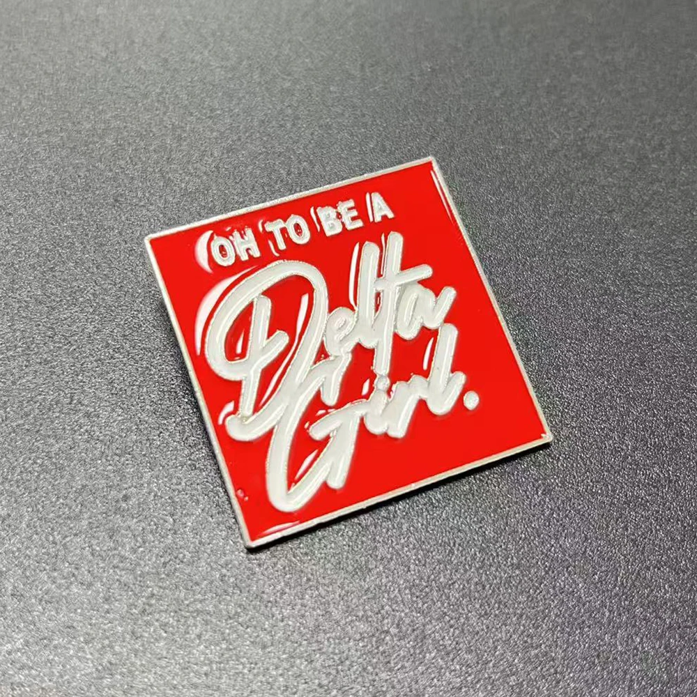 Oh to Be A Delta Girl Lapel Pin