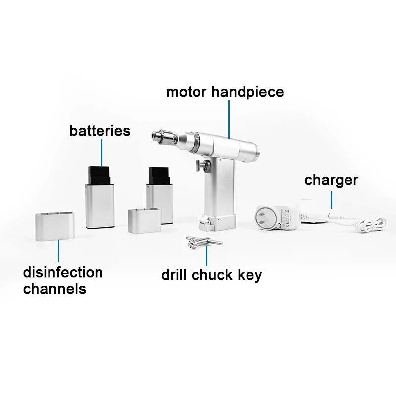 

0-1100rpm Micro Cannulate Drill Orthopedic Drill Electric Drill Veterinary Orthopedic Instrument Carton Packing