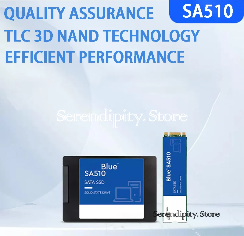 Original NEW SA510 Solid State SATA Hard Drive 250G/500G/1T Blue Disk 2.5-Inch Laptop SSD 1TB Desktop Computer M.2 SA510 250G