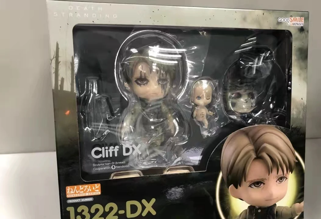 100% Original: Death Stranding Cliff Q version figma PVC Action