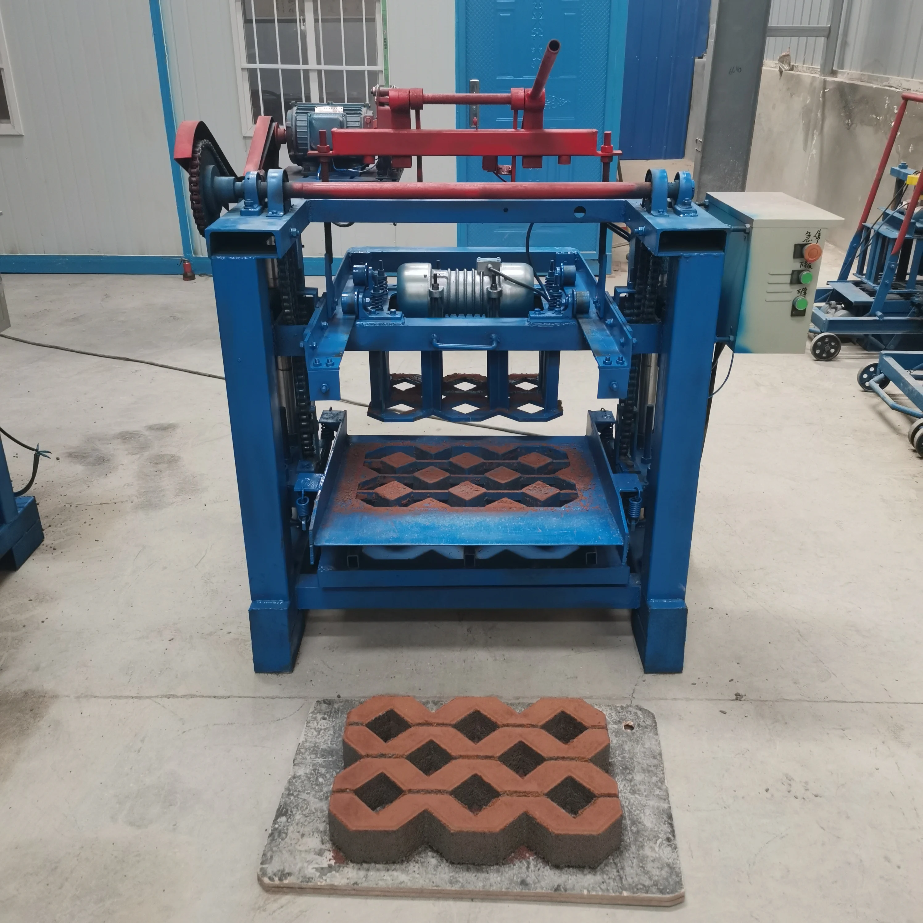 Small Manual Brick Making Machine for Self-Build Projects