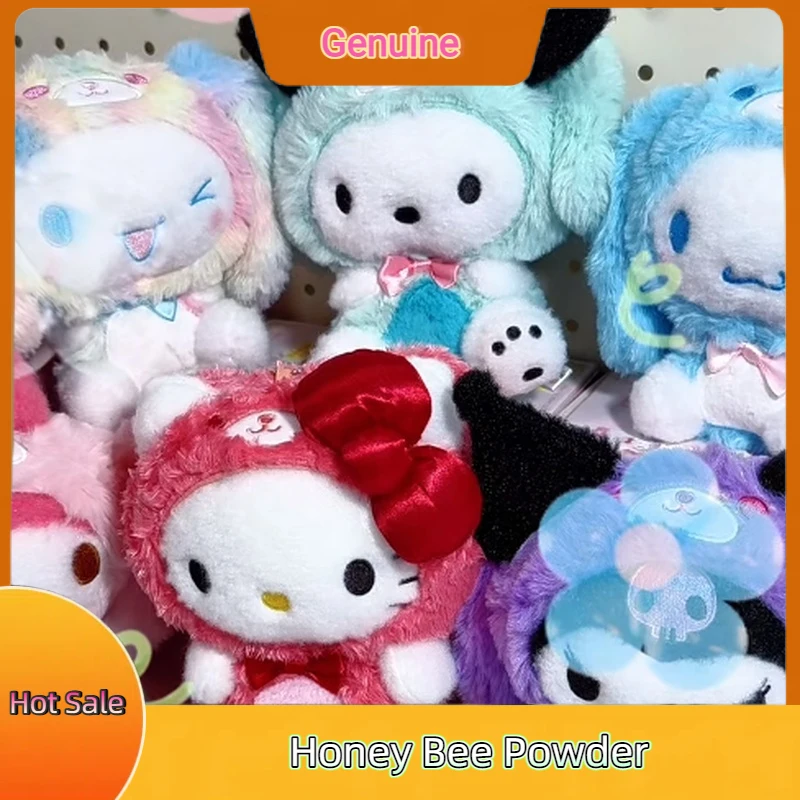 

New Genuine Sanrio Family Overjoyed Series Blind Box Cute Anime Figure Doll Surprise Mystery Box Girl Birthday Customized Gift