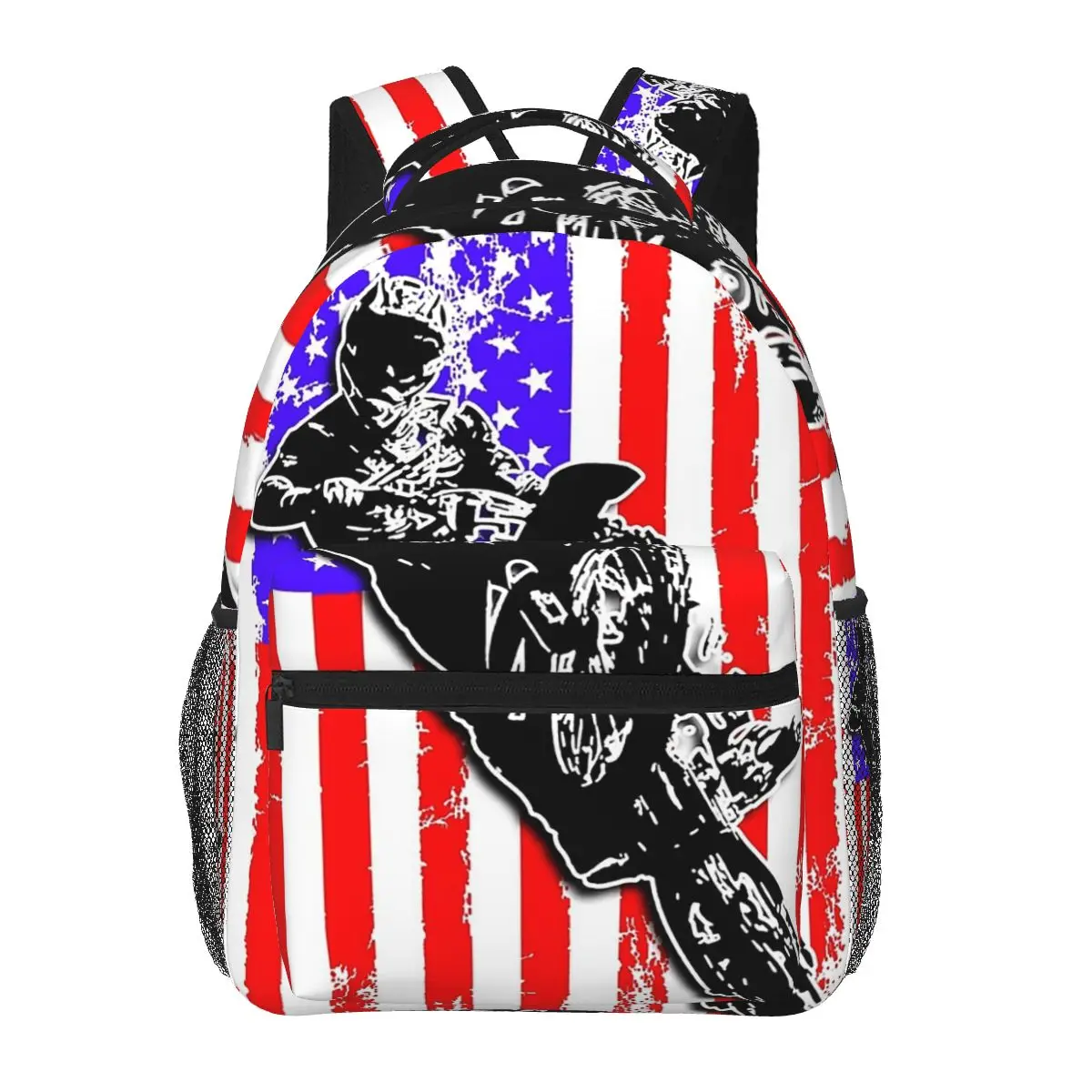 

Американский Рюкзак Мотокросс Райдер, рюкзак для мальчиков и девочек, детские школьные сумки, мультяшный Детский рюкзак, сумка на плечо, большая емкость