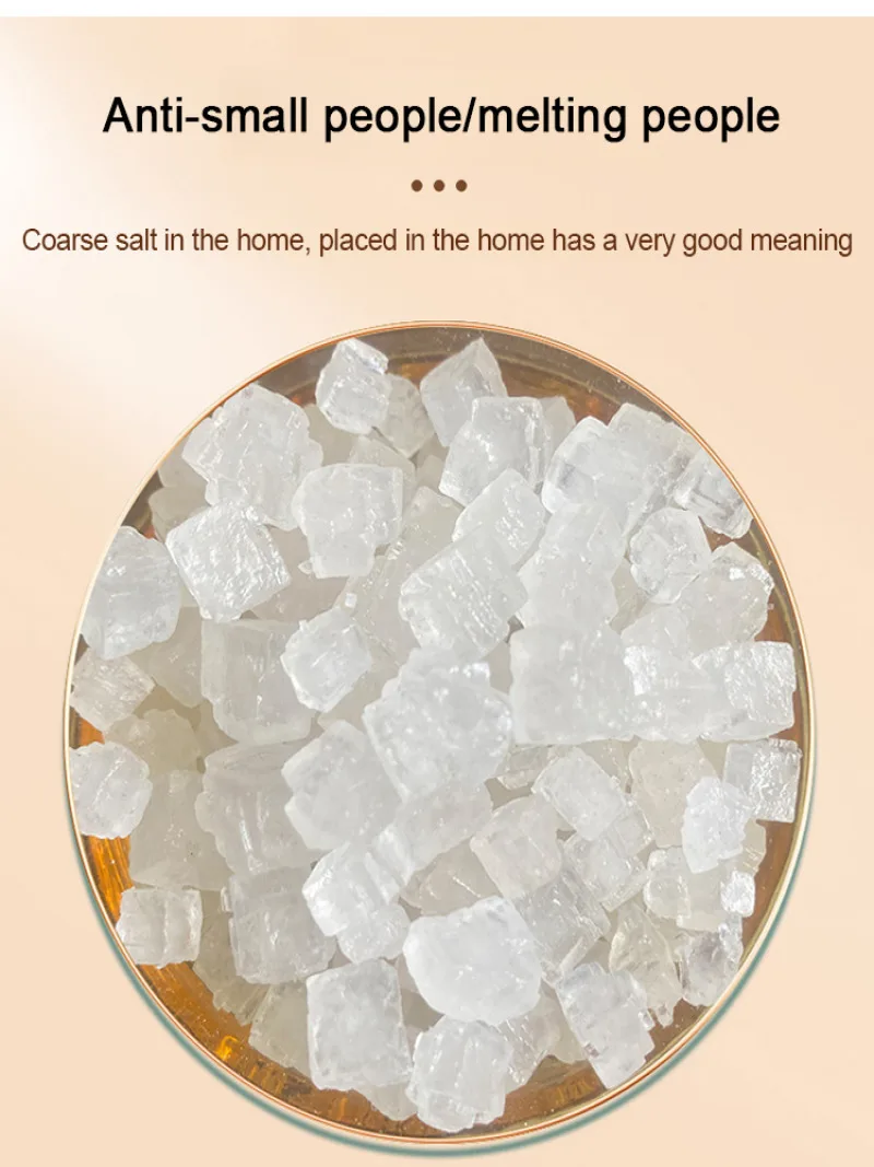 Lucky Salt Tablets Salt of the House Demagnetization Essentials housewarming Purification of New Houses Natural Salt shaker