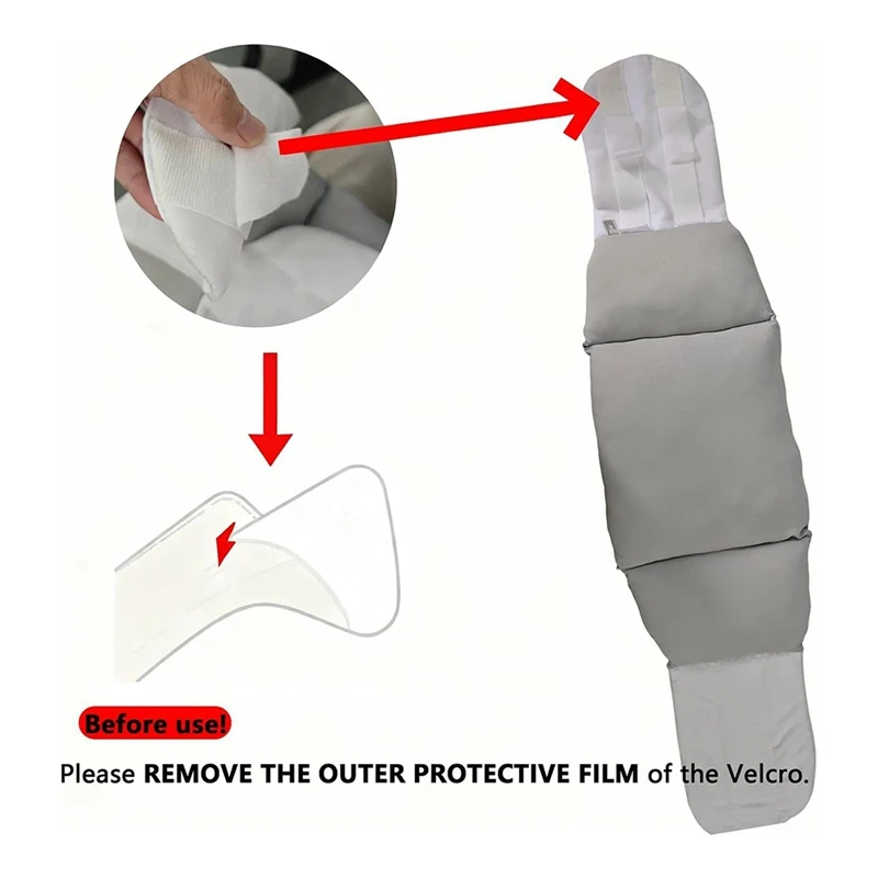 Lumbar Support Pillow for Sleeping, Sleeping Back Support for Sleep with 360° Ergonomic Design & Breathable Retail