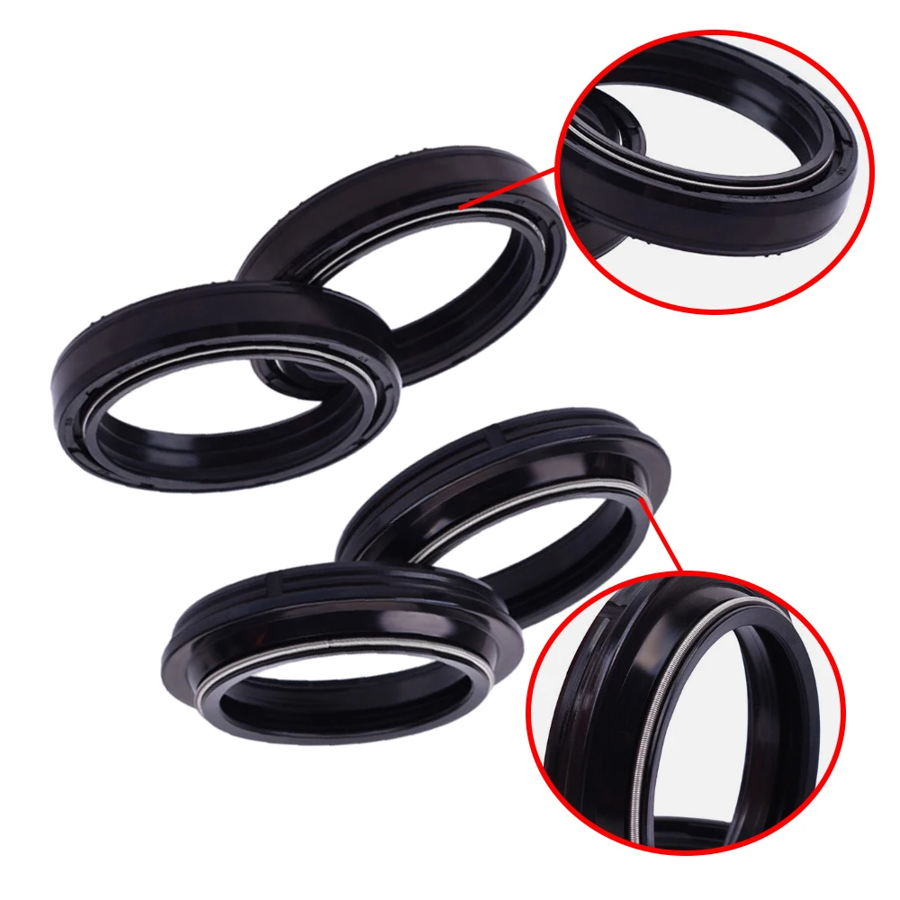 Motorcycle Front Fork Oil Seal Dust Cover 43x55x9.5/10.5mm For HONDA CR125RR CR250R CR500R VFR800F For Suzuki YAMAHA KAWASAKI