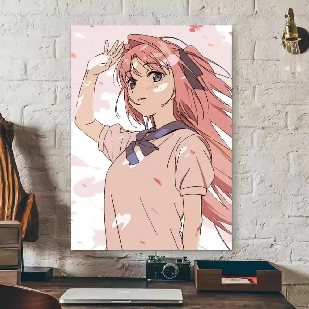 Botan Kamiina Fully Blossoms When Drunk  Anime Character Poster HD Print Wall Art Home Decor