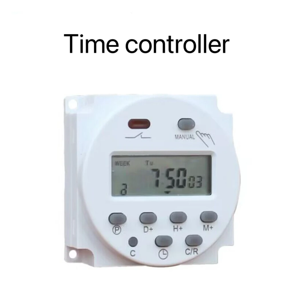 12V 24V 110V 220V YP109A Digital LCD Power Timer Programmable Time Switch Relay CN101 Timer Switch Power Timer